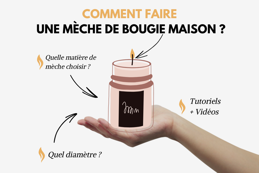 Comment fabriquer une mèche de bougie maison