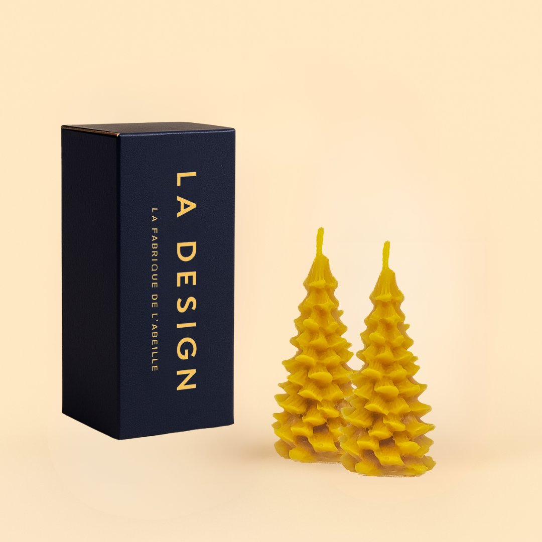 Bougie 100% Cire D'abeille Française - Apiculteur-récoltant - Neuf, Parfum Naturel