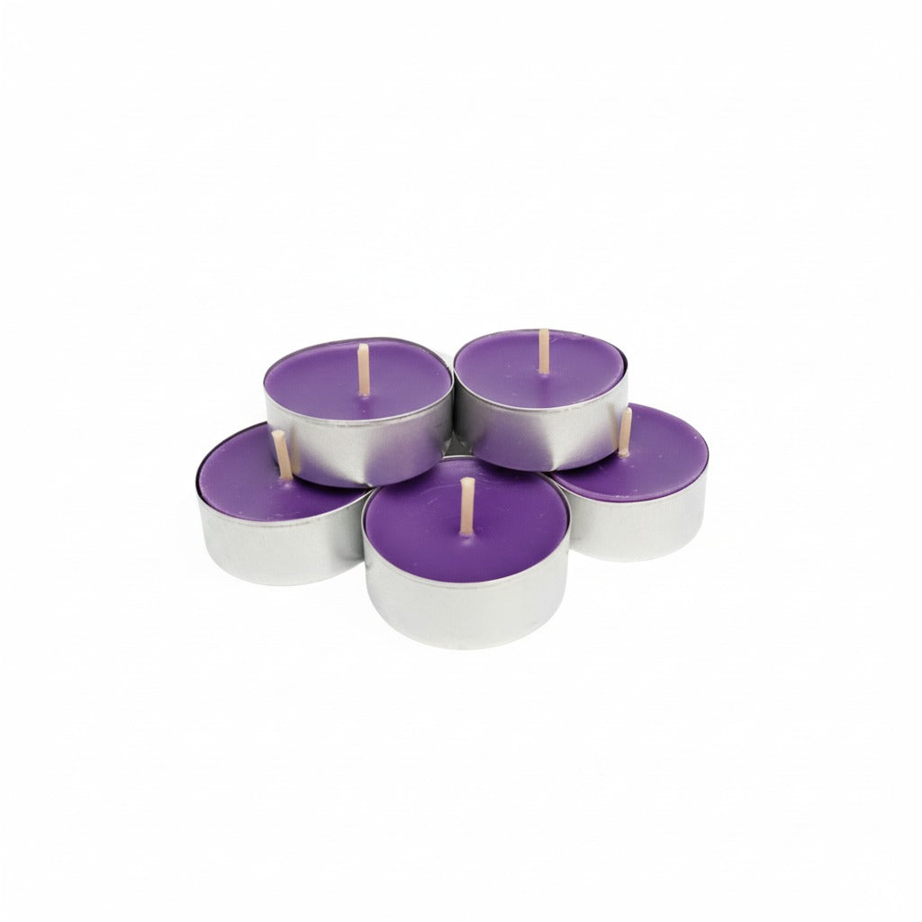 Bougie chauffe-plat violet