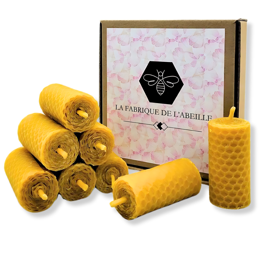 bougie ésotériques en cire d'abeille