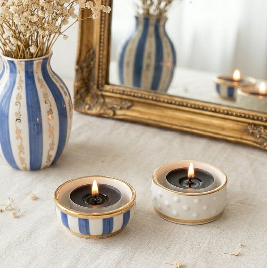 bougie chauffe plat noire