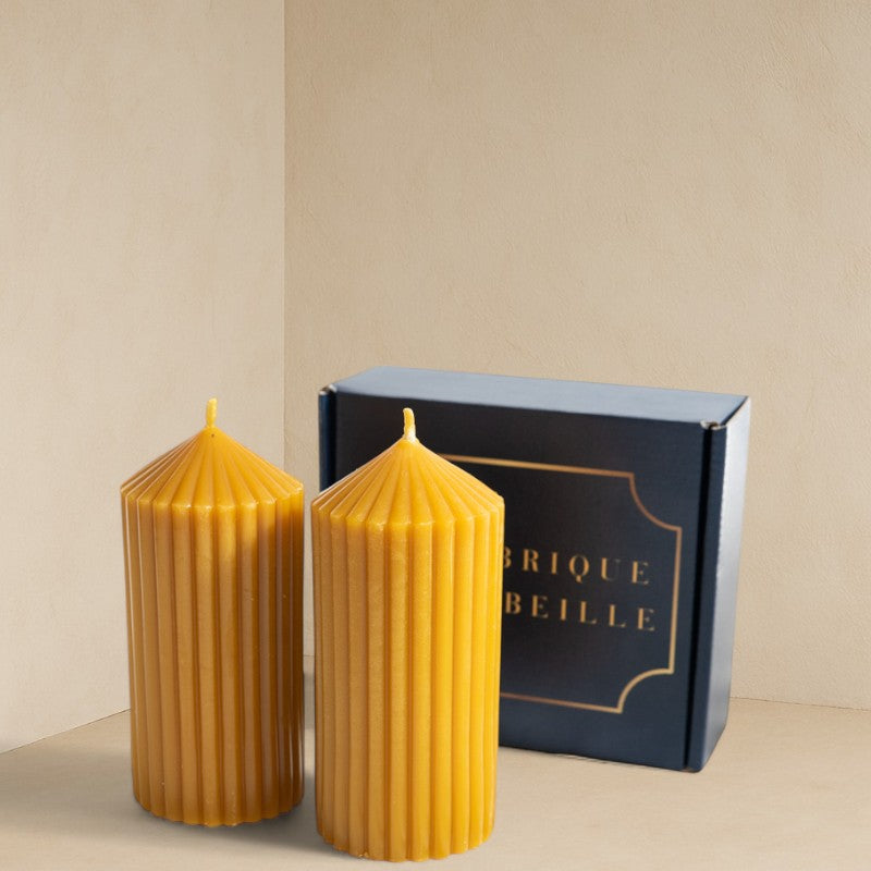 Grosse Bougie Cylindrique 40h