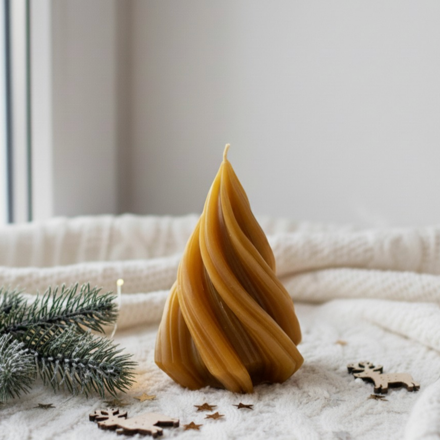 bougie sapin de Noel design