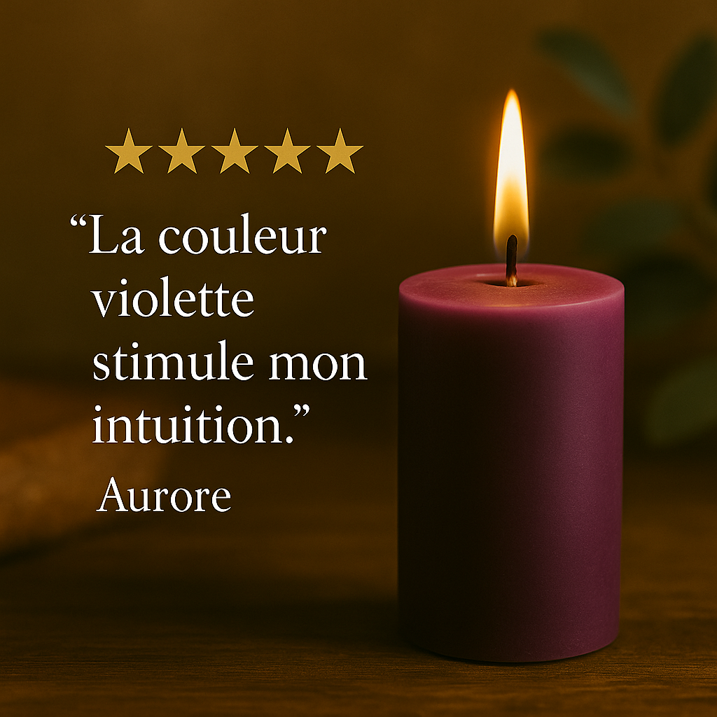 Bougie Violette