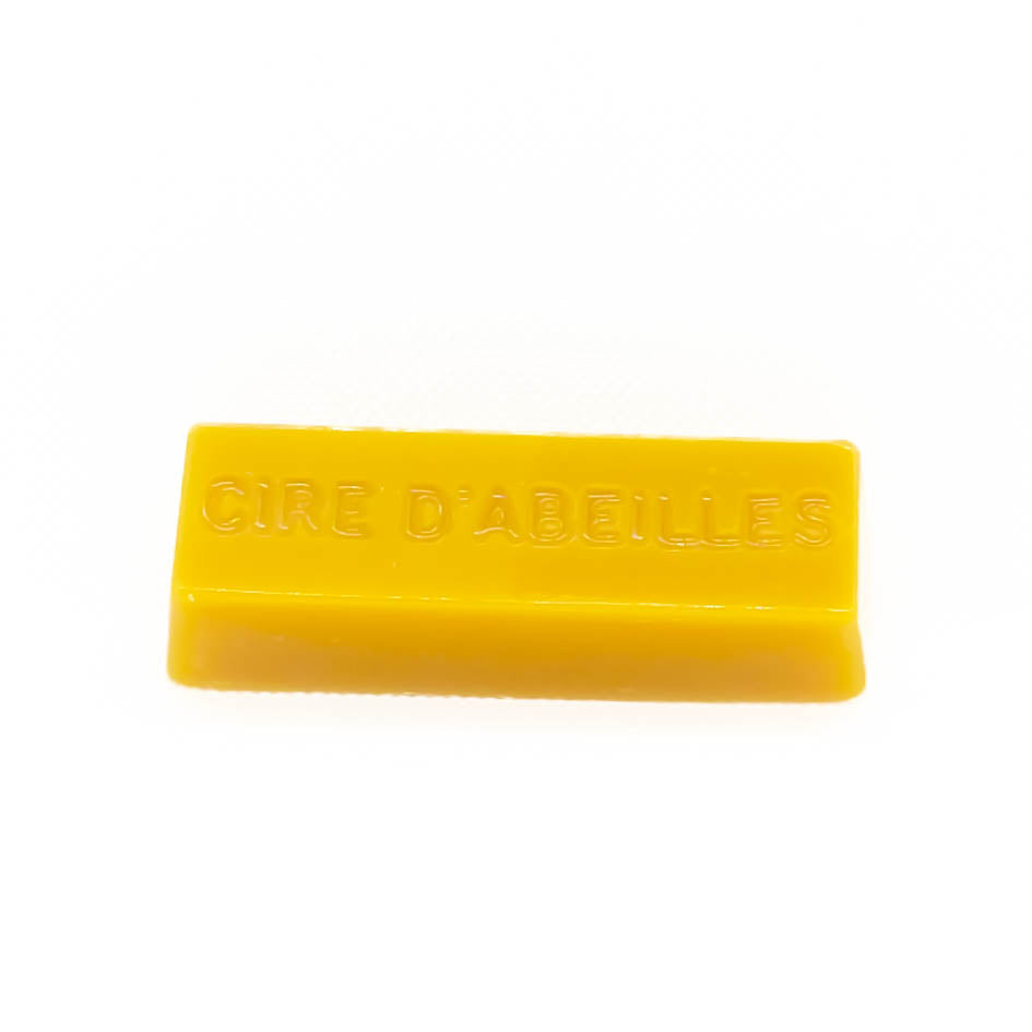 Lingot en cire d'abeille alimentaire