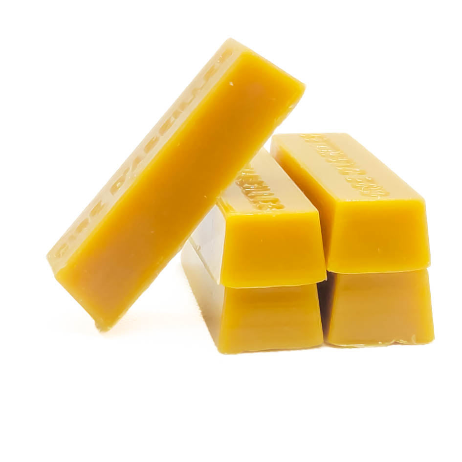 Lingot en cire d'abeille alimentaire