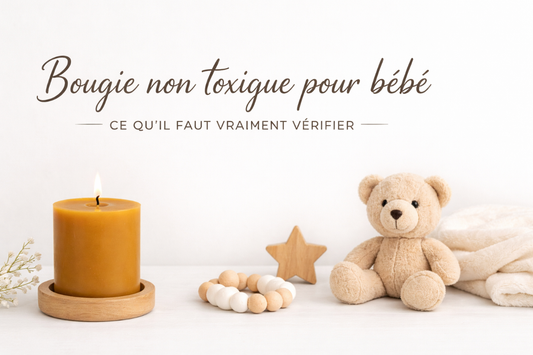 bougie non toxique pour bébé