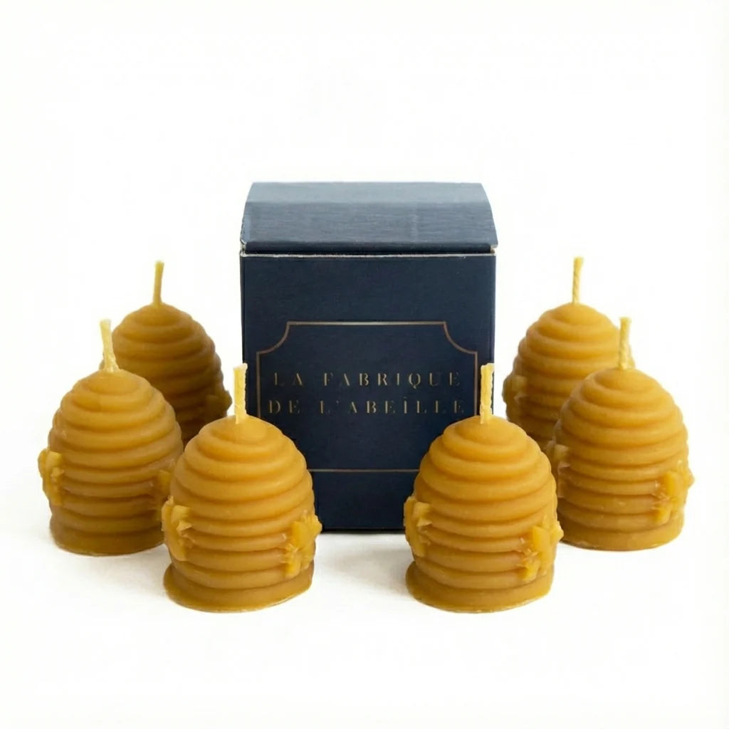 Bougie Ruche en cire d'abeille