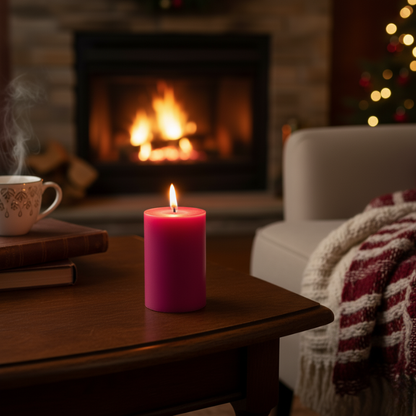 Bougie Rose (amour et réconciliation)