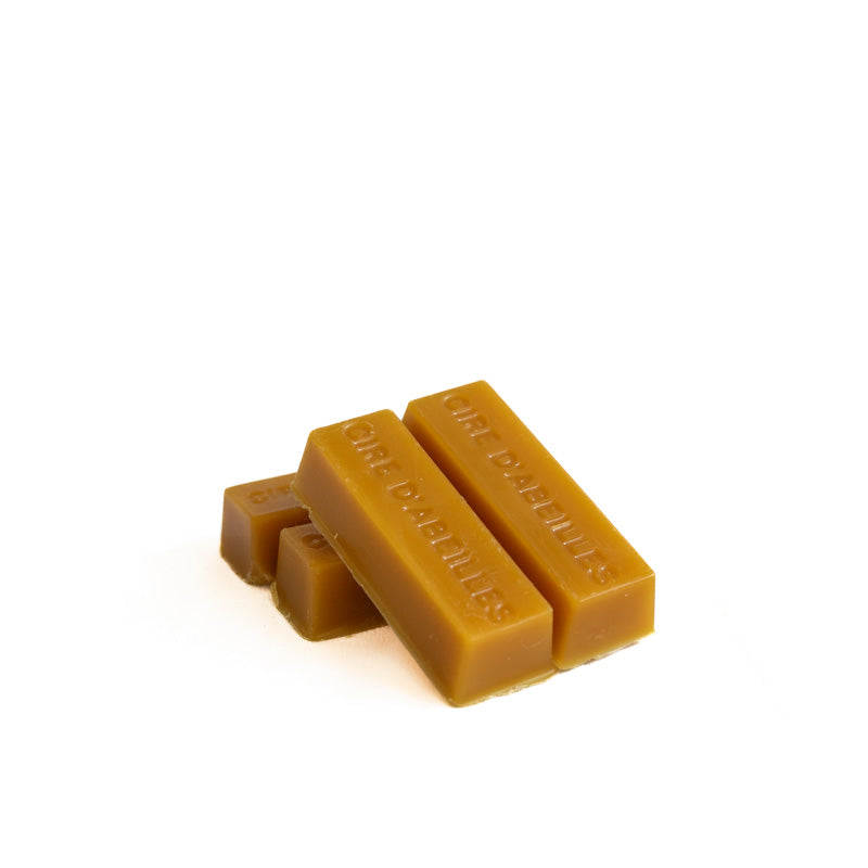 Lingot en cire d'abeille alimentaire