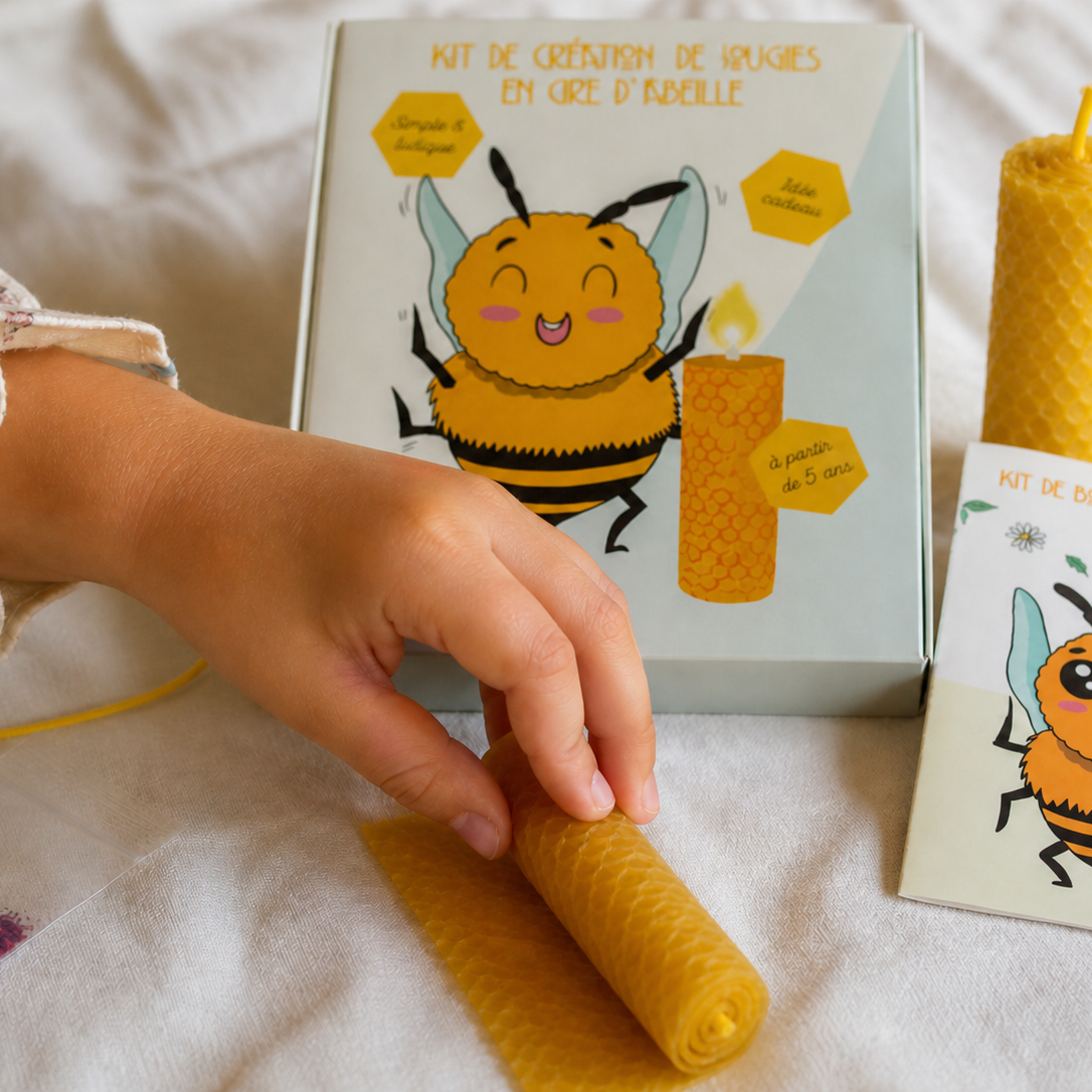 kit frabrication bougie enfant