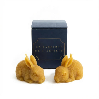 Bougies Lapin en Cire d'Abeille