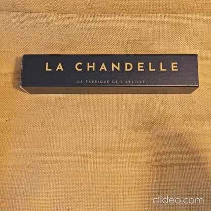 Chandelle roulée en cire d'abeille